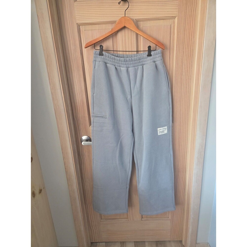 Comfrt A.W. Affirmation Special Edition Light Blue Straight Leg Sweatpants Large